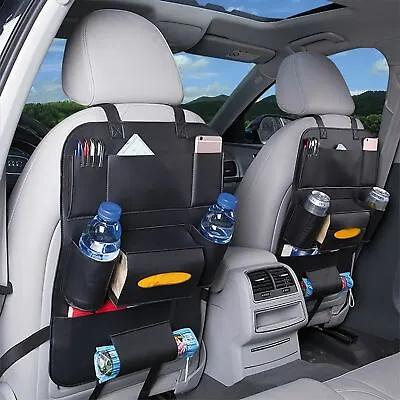 £7.99 • Buy Car Back Seat Organiser Phone Ipad Tablet Holder Storage Kids Toys Travel Bag