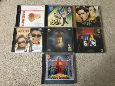 £19.99 • Buy Hindi Bollywood - 7 X Sealed New Bollywood Cd Albums 