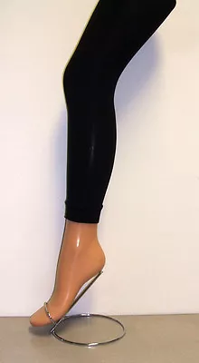 £5.49 • Buy Ladies 1 Pair Plus Size 100 Denier Opaque Footless Tight With Lycra - Black