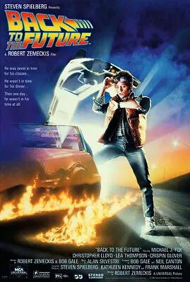 Back To The Future - Movie Poster (Regular Style) (Size: 27  X 40 ) • $15.99