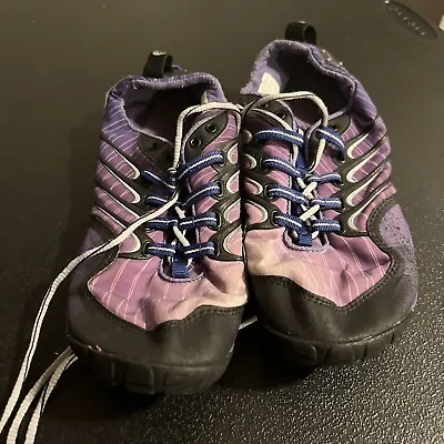 Merrell Barefoot Lithe Glove Cosmo Purple Hiking Vibram Sole Shoes Size 8 • $26