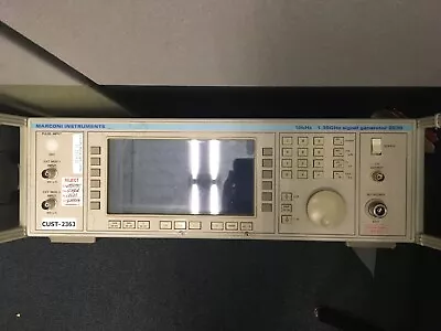 Marconi Instruments 2030 10 KHz To 2.7 GHz Signal Generator • $1600