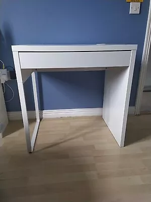 IKEA MICKE  Desk With Drawer- White  73x50cm (302.960.24) Offers Considered  • £45