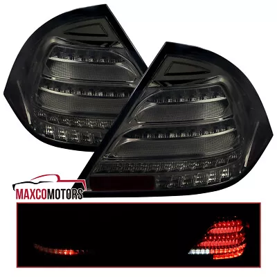 Smoke Tail Light Fits 2001-2004 Mercedes-Benz W203 C-Class LED Sequential Signal • $191.79