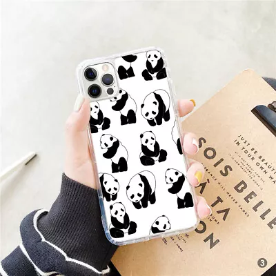 Panda Gel Phone Case Cover For Apple IPhone Samsung Galaxy Huawei OD82-11 • £5.99