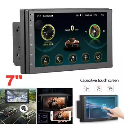 7  Touch Screen Android Bluetooth USB Car Radio Video GPS Navigation MP5 Player • $99.49