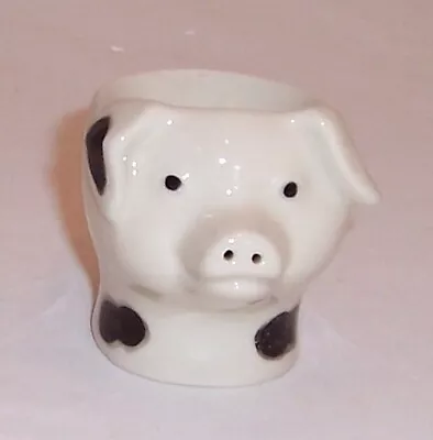 QUAIL Gloucestershire Old Spot Pig Faced Egg Cup • £9.49