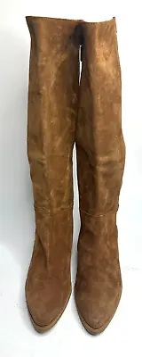 Italeau Fiamma Vero Cuoio Suede Genuine Leather Boots Size 38 • $189.99