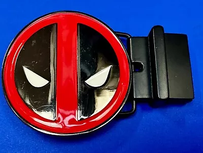 Deadpool Marvel Comics Superhero Logo Enamel Round Movie Hero Belt Buckle • $9.99