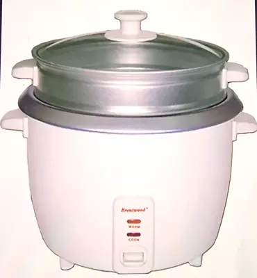 Brentwood TS-700S 4-Cup Rice Cooker And Food Steamer White - New • $24.99