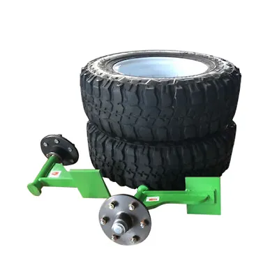 $990 • Buy   Shipping Container Wheels (pair) With Lancruiser Hub , Rims , Tyres