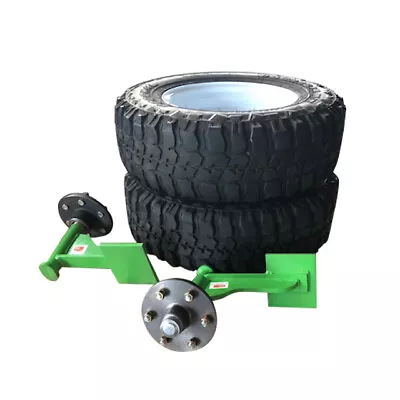   Shipping Container Wheels (pair) With Lancruiser Hub  Rims  Tyres • $1190