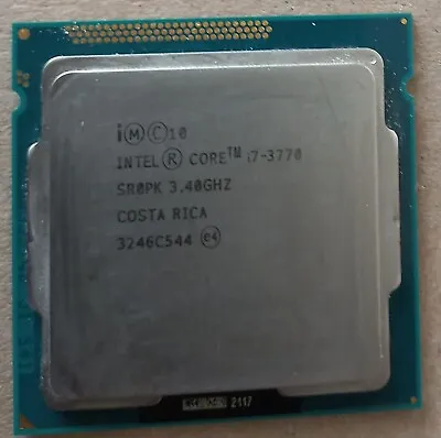 £29 • Buy Intel Core I7 3770 3.4GHz PC Computer Processor LGA1155 Quad Core CPU