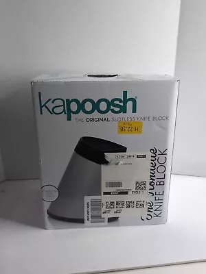 Kapoosh Rondelle Knife Block Slotless Universal Stainless Steel Cutlery Holder • $35.99