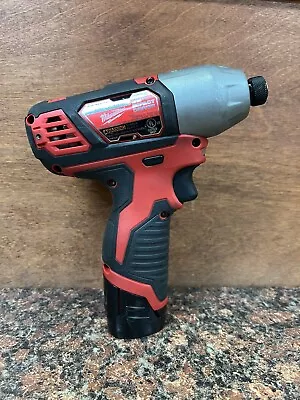 Milwaukee 1/4  Hex Impact Driver 2462-20 12V M12 B3 • $40