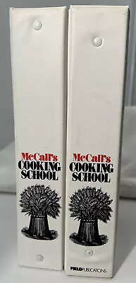 McCall's Cooking School Step By Step Directions For Mistake Proof Recipes 1 & 2 • $17.75