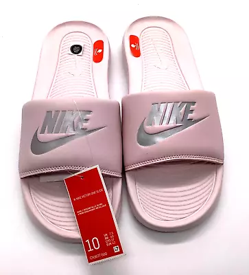 Nike Women's Victoria One Slides Sandals Rose CN9677 600 Size 10 • $33.95