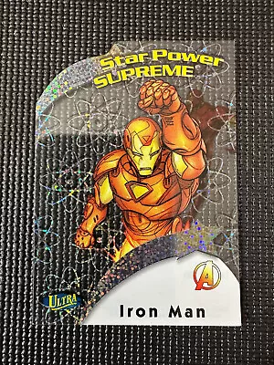 2015  Marvel Fleer Retro - Star Power Supreme - Iron Man - #8 • $49.99