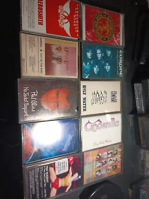 80s Metal And Rock Cassette Lot 10X Heavy And Hairy • $28