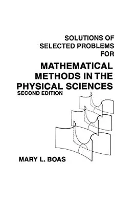 Mathematical Methods In The Physical Sciences Solutions Manual • $50.59