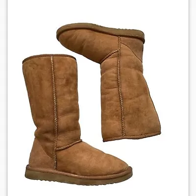 UGG Classic Tall Boots Chestnut Size 8 • $48