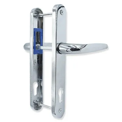 Chrome UPVC Double Glazing Trojan Sparta 92PZ Sprung Patio Door Handle Set PVC • £17.50