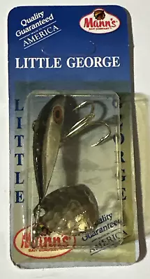 Vintage     Mann's        Little George     3/4oz              Chrome/Black Back • $7.99