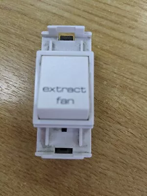£3.99 • Buy MEM Appliance Grid Switch Extractor Fan Grid Module 20A