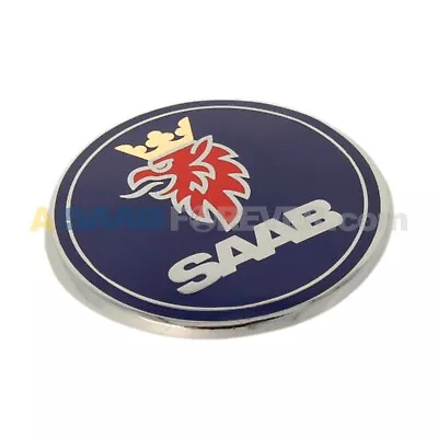 Saab 9-3 Rear Emblem Rear Hatchback New Genuine Oem Reproduction Metal 5289889 • $35.99