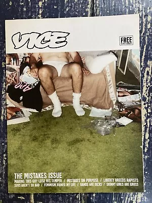 Rare 2003 Vice Magazine The Mistakes Issue Vol. 10 # 9 Fashion Hipster Photos • $17.99