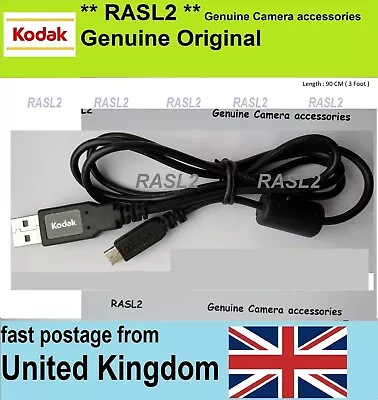 USB Cable For Panasonic Lumix DMC-TZ100 GH5 Digital Camera To PC Laptop Computer • £12.90