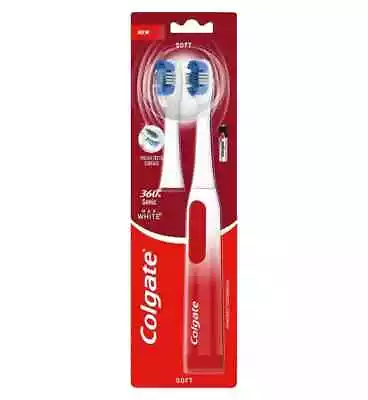 Colgate Max White 360 Electric Toothbrush With Batteries • £9.39