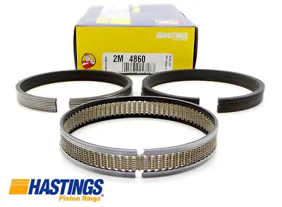 HASTINGS Moly Piston Rings Set Chevy 350/5.7+6.0 VORTEC 1996-04* 1.5-1.5-3.0 STD • $53.49