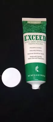 Melaleuca Exceed Total Care Sensitive Tooth Polish Paste Spearmint W/ Fluori🔥 • $10.99