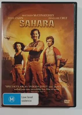 Sahara DVD VGC Region 4 Adventure Matthew McConaughey Syeve Zahn Free Postage  • $6.95