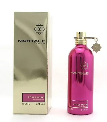 Montale Paris Roses Musk 3.4 Oz./ 100 Ml. Eau De Parfum Spray New Sealed Box • $60.37