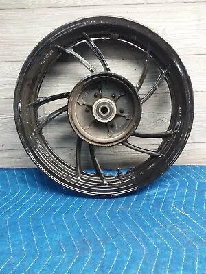 82 Yamaha Virago OEM 3.00x16 Rear Wheel From 1982 750cc Motorcycle RIM BLACK  • $47.99