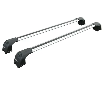 For Mazda CX 90 2023-Up Roof Rack Cross Bars Metal Bracket Flush Rail Alu Silver • $169