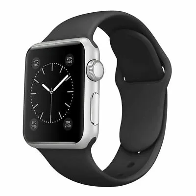 For Apple Watch Series 7 6 5 4 SE Sport Silicone Band Strap 38/40/42/44mm IWatch • $4.98