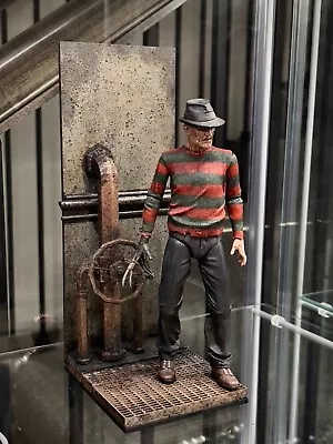 1/12 Scale Boiler Room Freddy Diorama Stand For Neca Mezco One 12  Figures • $60