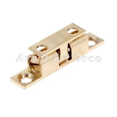 £4.43 • Buy Dual Ball Touch Catch Cupboard Drawer Cabinet Door Latch Clip Lock Hardware 42mm