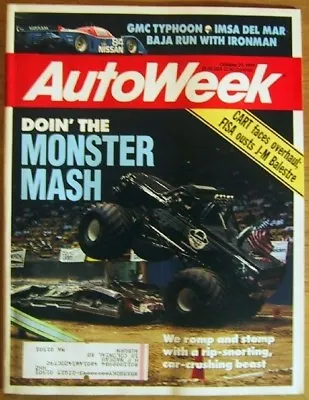 Autoweek 1991 Oct 21 - Doulto New Cyclone Tested Baja • $8.95
