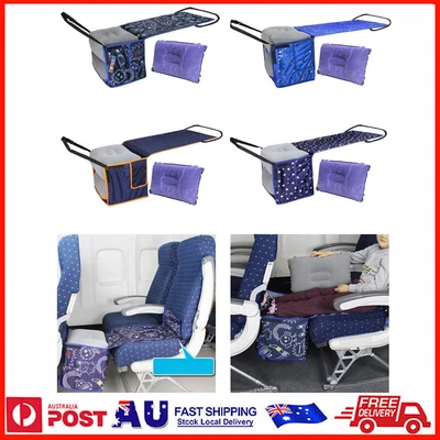 $40.99 • Buy Kid's Airplane Footrest Hammock Travel Bed Toddlers For Travel Accessories