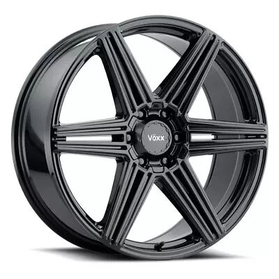 Voxx Wheels Rim Sotto 20x9 6x132/139.7 ET39 93.2CB Gloss Black • $258.27