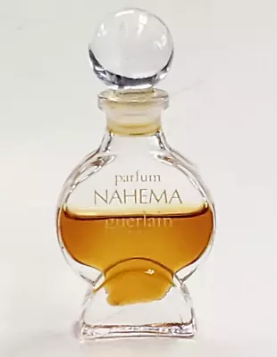 VINTAGE 1980s NAHEMA PARFUM By GUERLAIN PARIS 2.3 Ml MINI PERFUME • $75