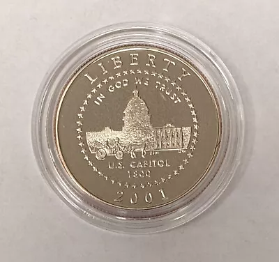 2001 P US Capitol Visitor Clad Proof Half Dollar • $0.01