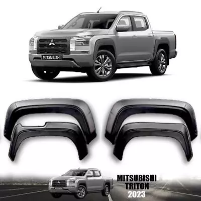 Fender Flare Wheel Arch 7  Matte Black For Mitsubishi Triton L200 2024-2025 • $555.91