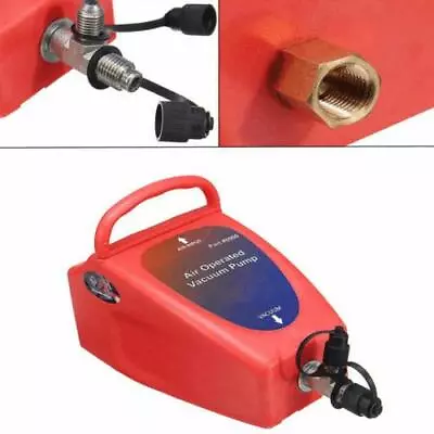 Pneumatic 4.2CFM Air Operated Vacuum Pump Auto A/C Air Conditioning System Tool • $54.99