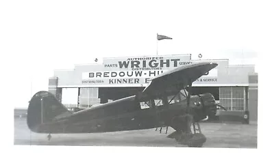 $13.99 • Buy Stinson Reliant Straight Wing Plane Photo 5x3.5  Bredouw-Hilliard Kansas NC14586
