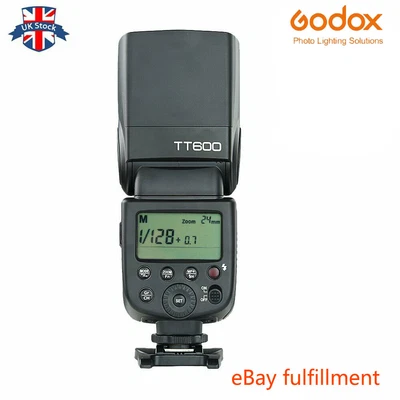 £51.49 • Buy UK Godox TT600 2.4G HSS Wireless Camera Flash Speedlite For Canon Nikon Camera